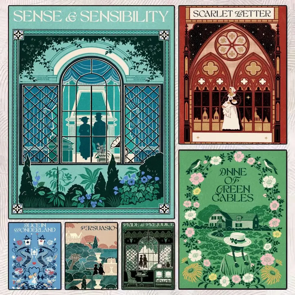 Vintage Collectible Posters - لوحة فنية من مجموعة الفينتاج للخط