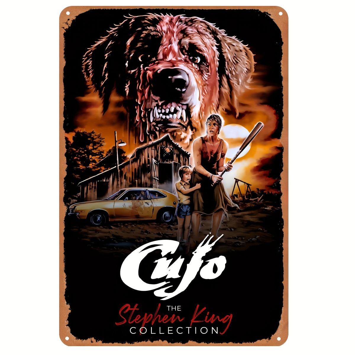 كوجو (1983) لوحة معدنية عتيقة  - مراجعة Vintage Collectible Posters وسعره
