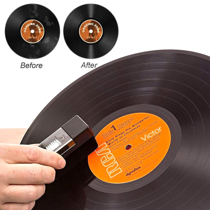 [مجموعة من 3 فرش لتنظيف الأسطو - مراجعة Vinyl Record Cleaner وسعره
