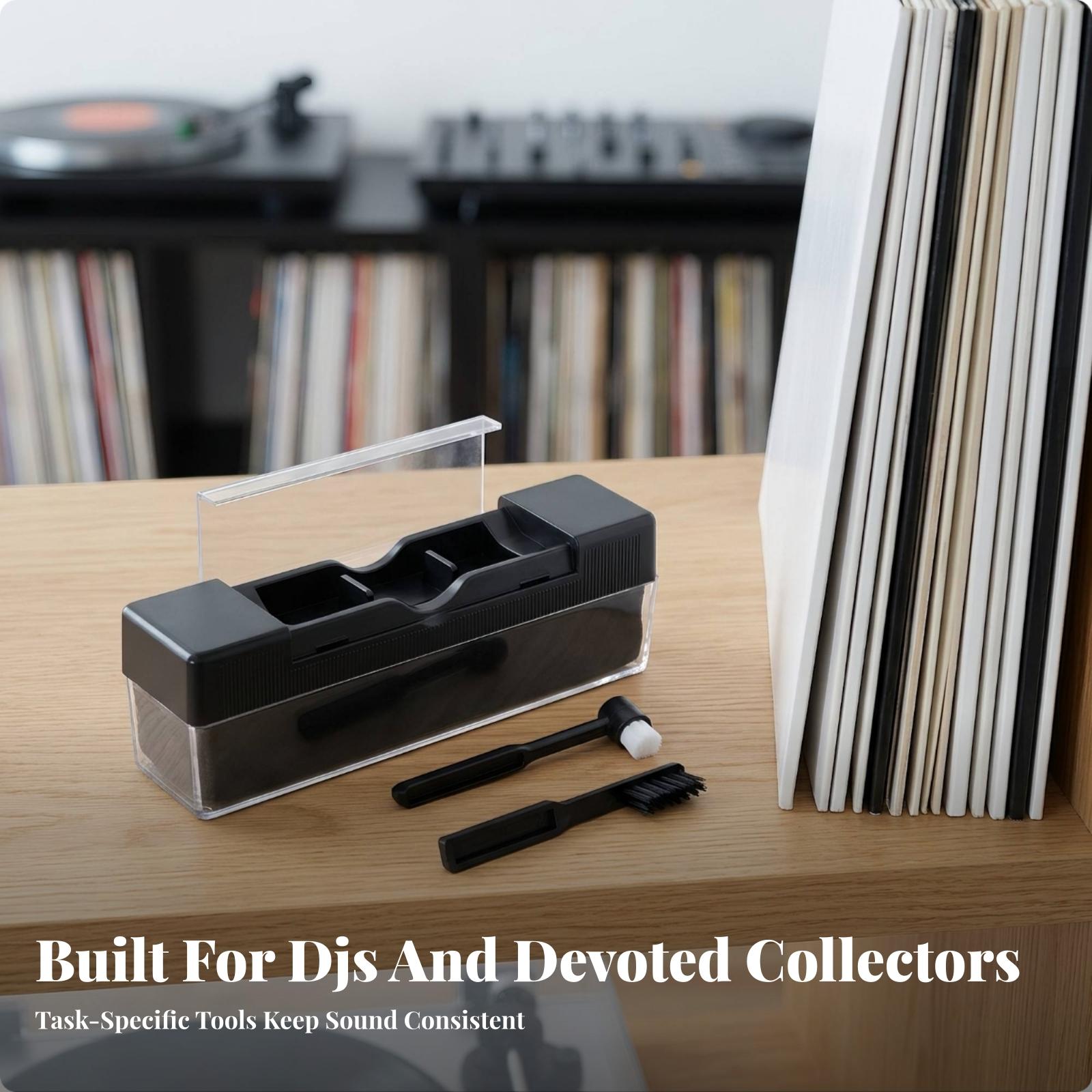 مجموعة فرشاة تنظيف الأسطوانات  - مراجعة Vinyl Record Cleaner وسعره