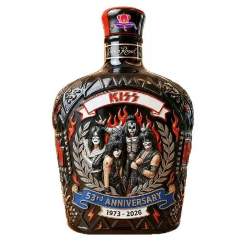 قارورة ويسكي YING-KISS بتصميم  - مراجعة Vintage Collectible Liquor Bottles وسعره